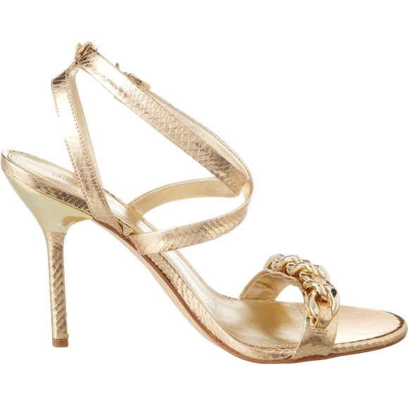 Gold MK Heels - Picture 3 of 5